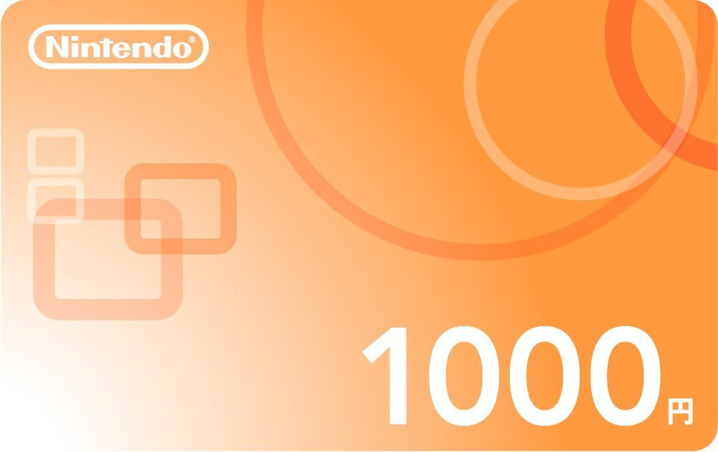 Japan Nintendo eShop 1000 Yen Prepaid Point Card - Apartment 507