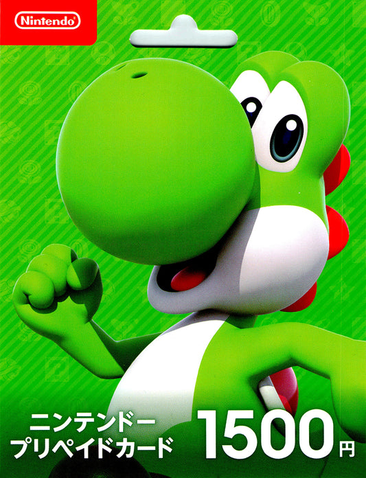 Japan Nintendo eShop 1500 Yen Prepaid Point Card - Apartment 507 