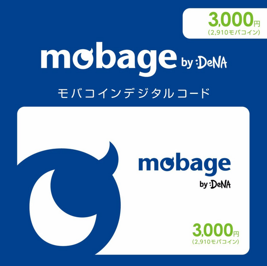 3000 JPY Mobage - 2910 MobaCoin Prepaid Code by DeNA *Limited Stock* - Apartment 507 